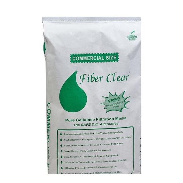 Fiber Clear Fiber Clear Cellulose Filtration Media Clear 1; 7 Lbs. FC C 007 1 - main
